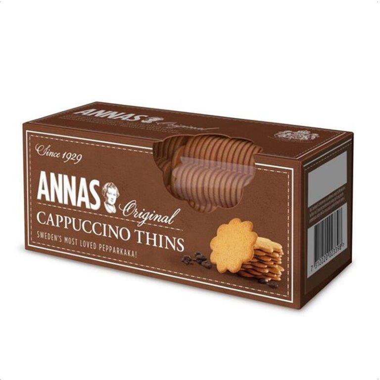 Anna's Cappucino Thins 150g
