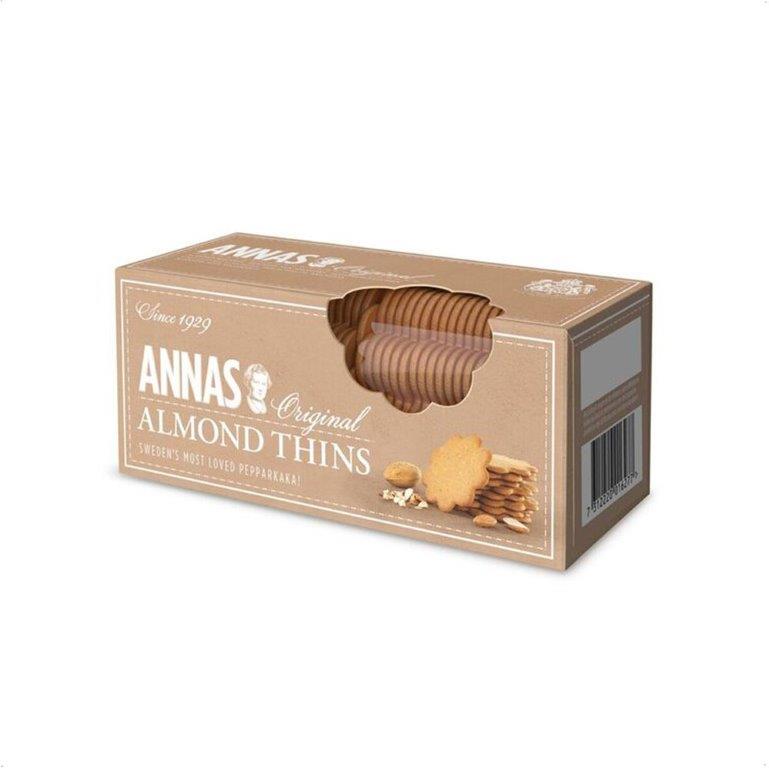 Annas Almond Thins 150g