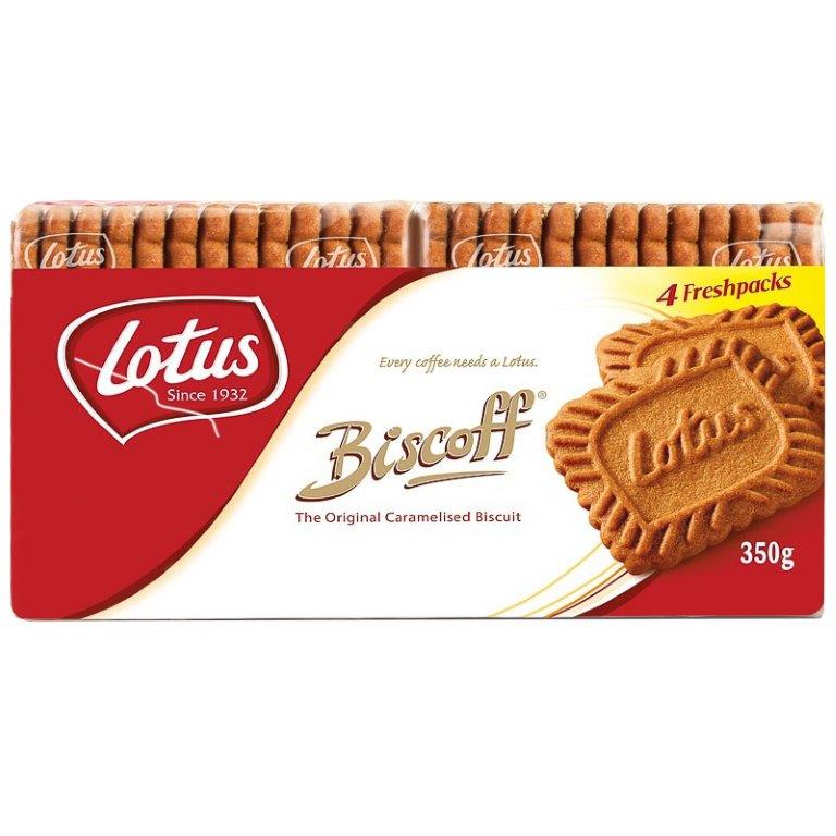 Lotus Biscoff Biscuits Fresh Pack 350g