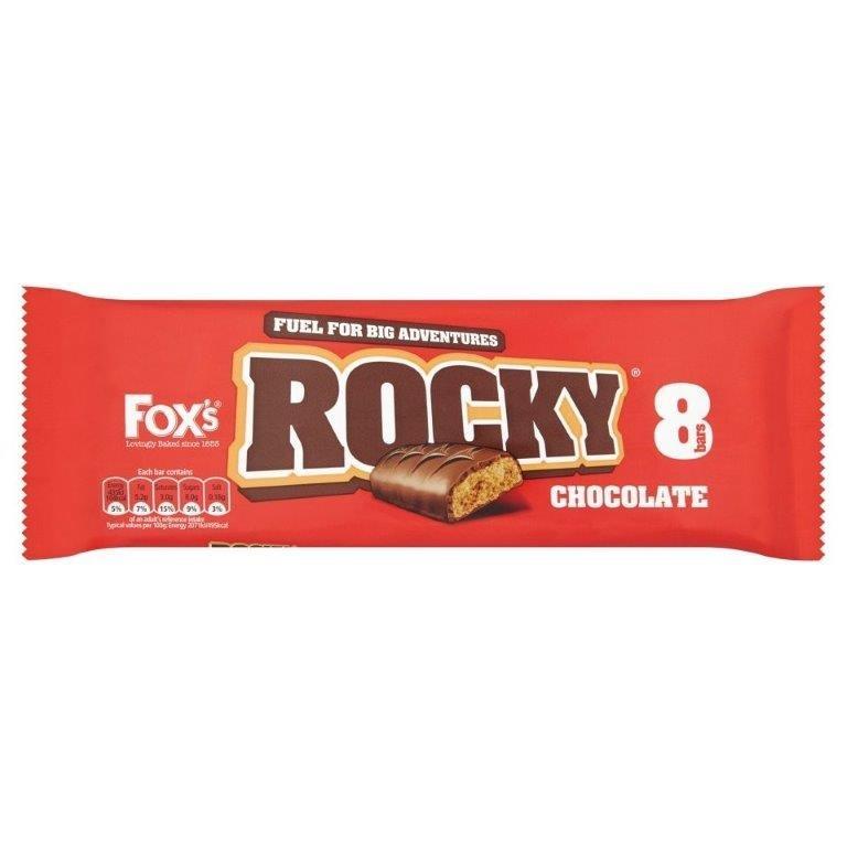 Foxs Rocky Caramel 8pk (8 x 21g)