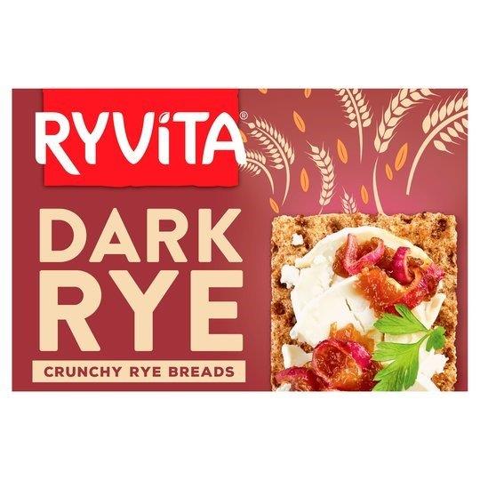 Ryvita Dark Rye Crisp Bread 250g