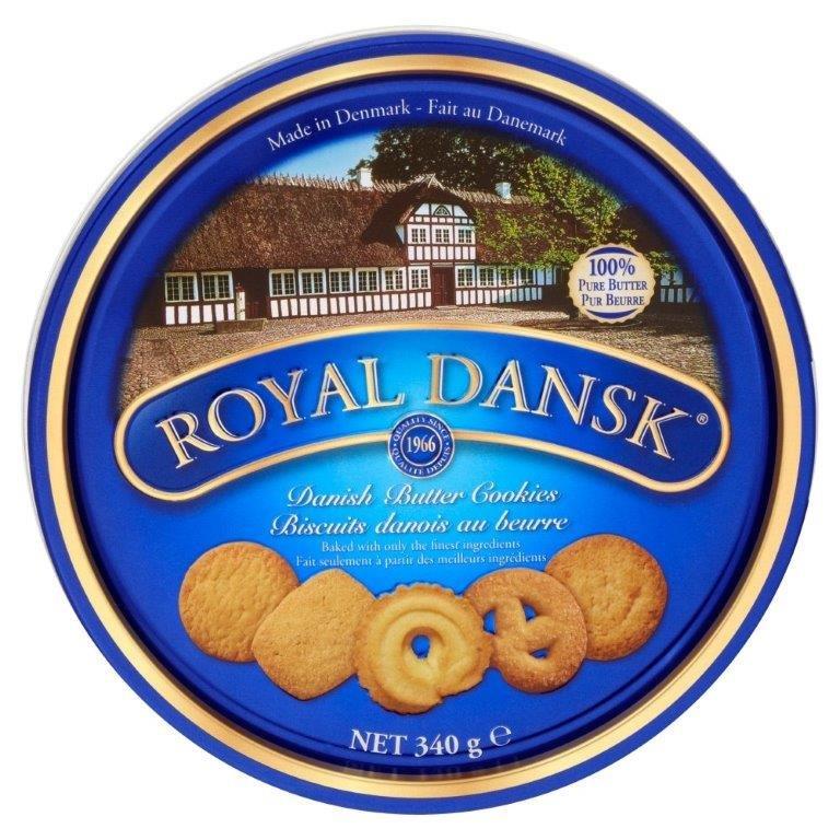 Royal Dansk Danish Butter Cookies Tin 340g