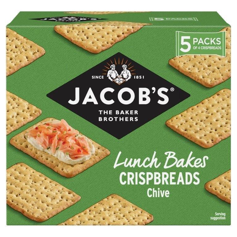 Jacobs Crispbreads Chive 5pk (5 x 38g)