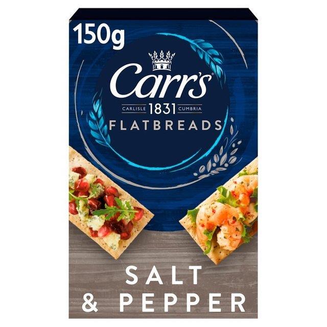 Carrs Flatbread Salt & Pepper 150g
