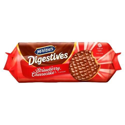 McVitie's British Strawberry Cheesecake Digestives 243g