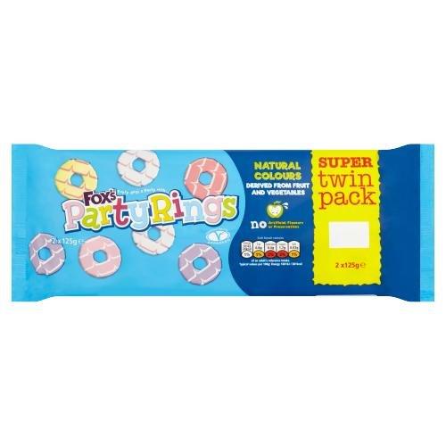 Foxs Party Rings Twin 250g