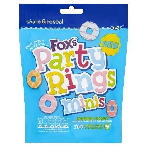Foxs Mini Party Rings Pouch 110g