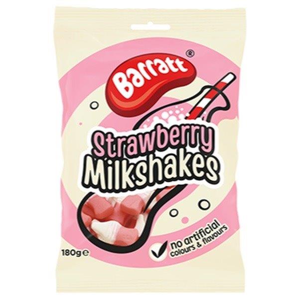 Barratt Strawberry Milkshakes 180g