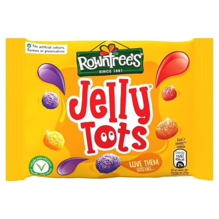 Rowntrees Jelly Tots Bag 42g
