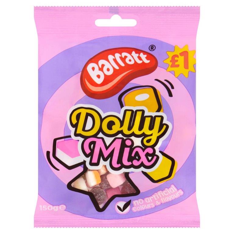 Barratt Dolly Mixture PM £1 150g