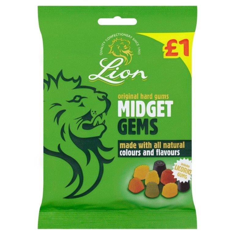 Lion Midget Gems 150g PM £1