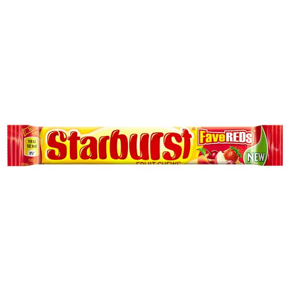 Starburst Std Fave Reds 45g