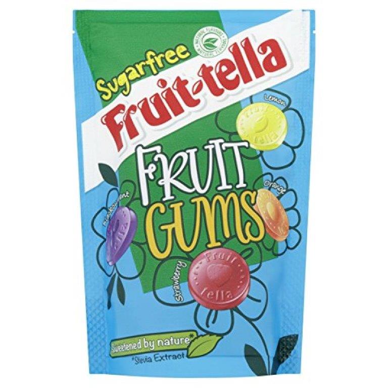 Fruitella Fruit Gums Sugar Free Pouch 90g