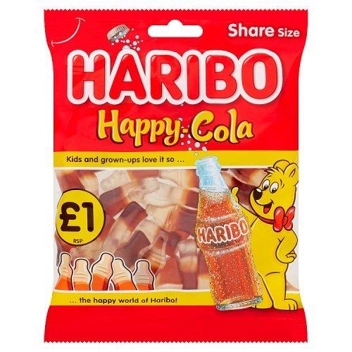 Haribo Bag Happy Cola 160g PM £1