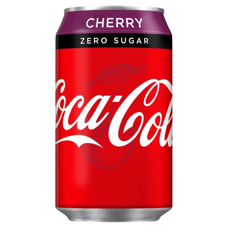 Coca Cola Zero Cherry 330ml