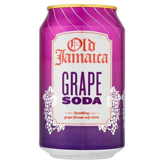 Old Jamaica Ginger Beer Grape Soda 330ml