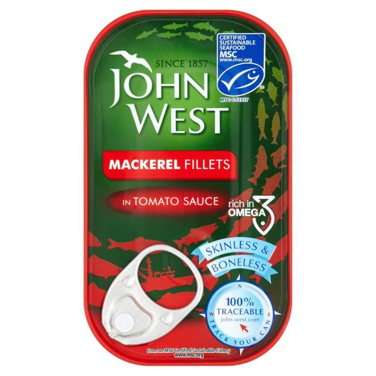 John West Mackerel Tomato 125g
