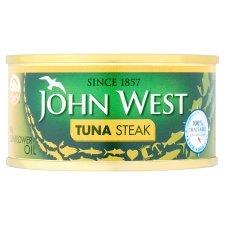 John West Tuna Steak Sunflower Oil 80g