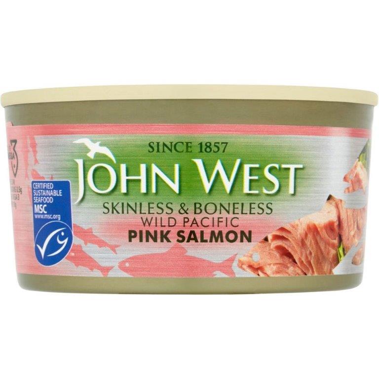 John West Pink Salmon Skinless & Boneless 170g