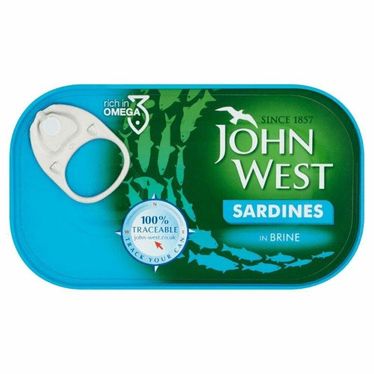 John West Sardines Brine 120g