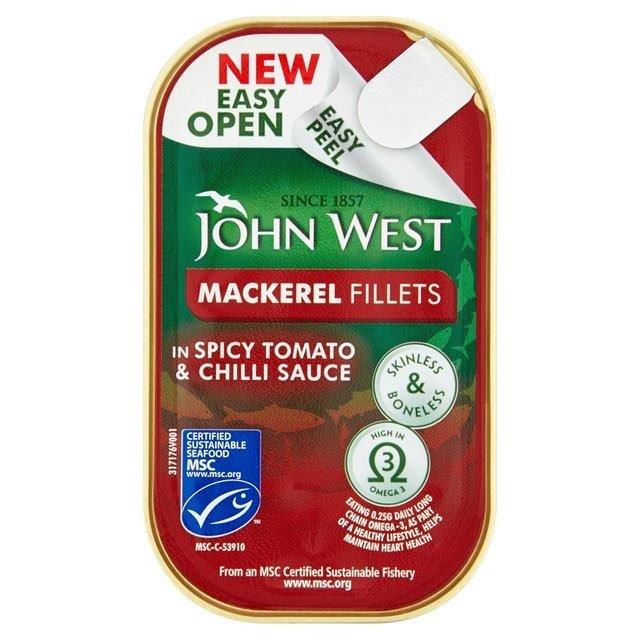 John West Mackerel Spicy Tomato 115g