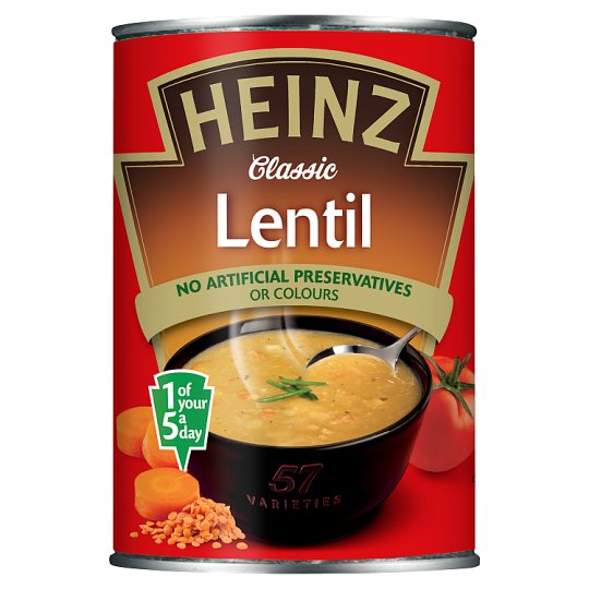 Heinz Soup Can Lentil 24 x 400g