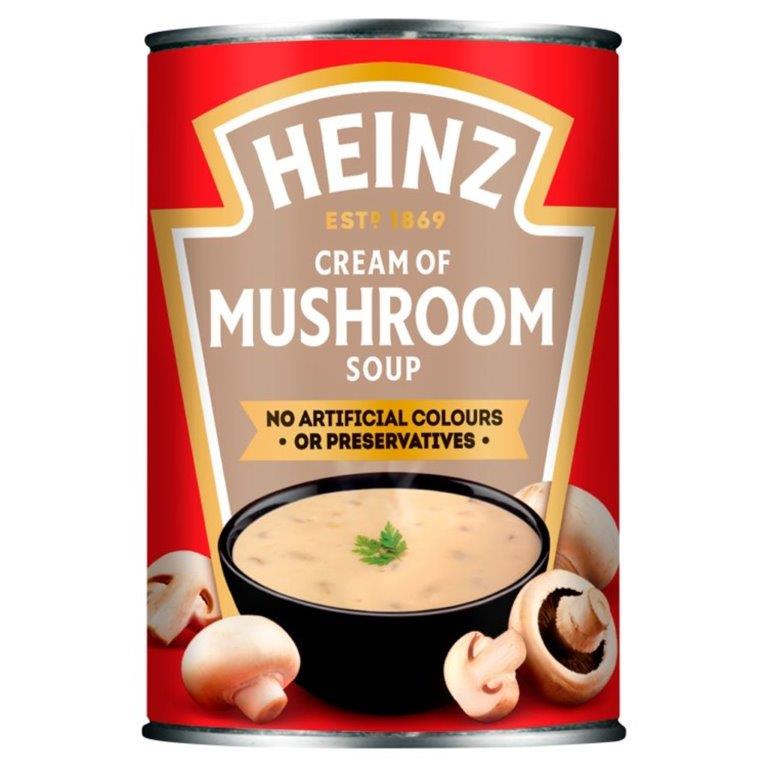Heinz Soup Can Mushroom 400g