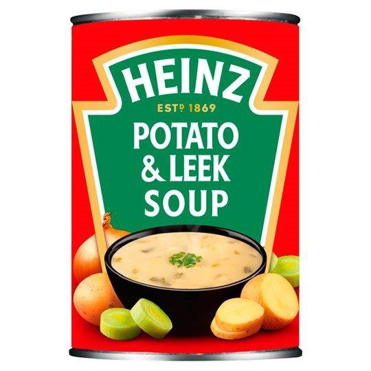 Heinz Soup Can Potato & Leek 400g