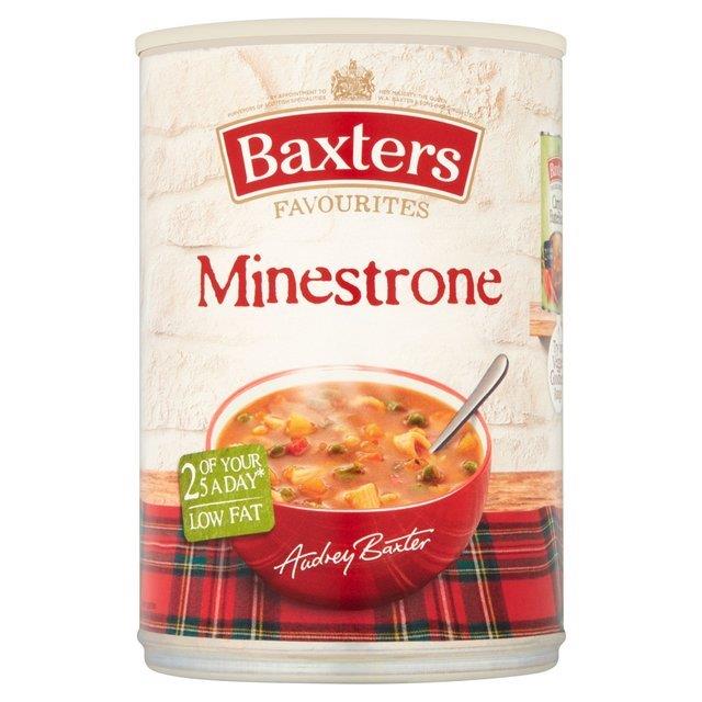 Baxters Favourites Minestrone Can Soup 400g