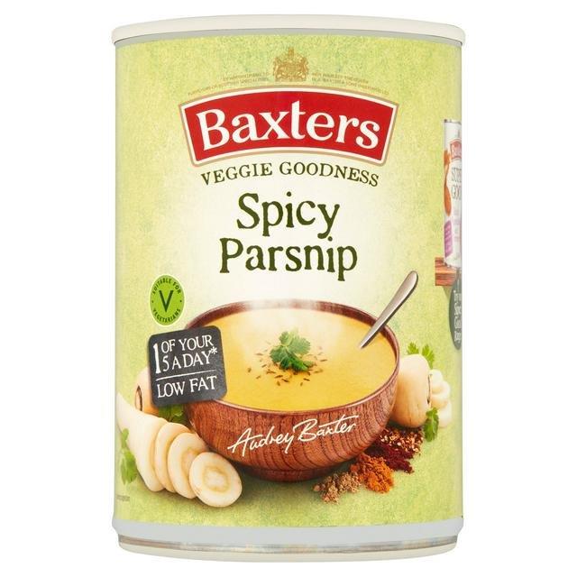 Baxters Veggie Goodness Spicy Parsnip Can Soup 400g