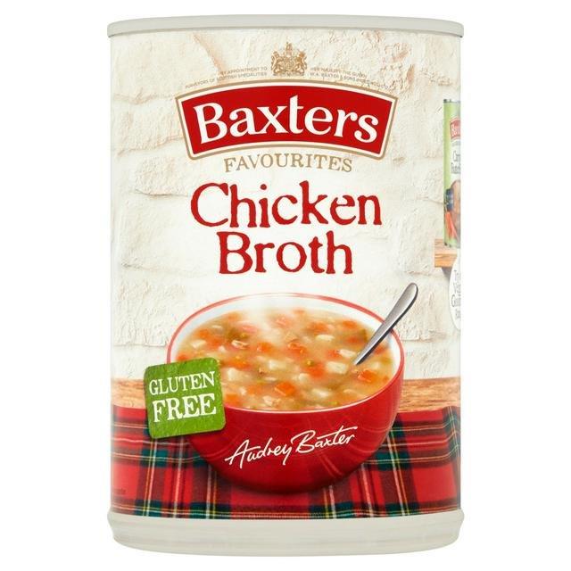 Baxters Favourites Chicken Broth Can Soup 400g