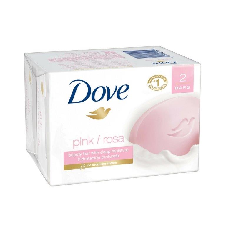Dove Soap Pink 2pk (2 x 100g)