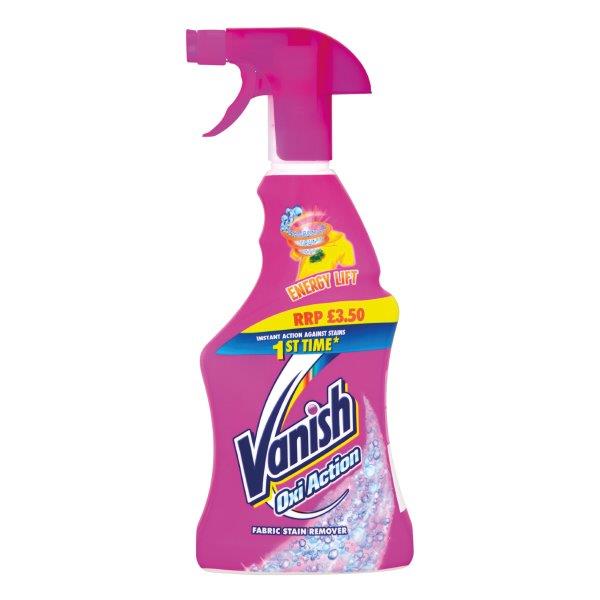 Vanish Oxi Action (Pre Wash) Spray 400ml PM £3.50