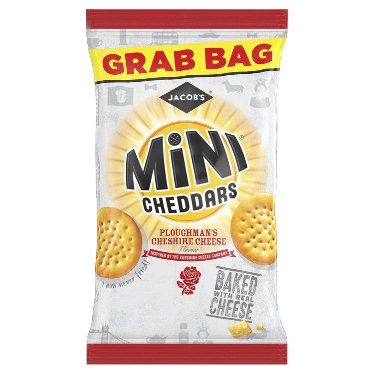 McVities Mini Cheddars Grab Bag Ploughmans 45g