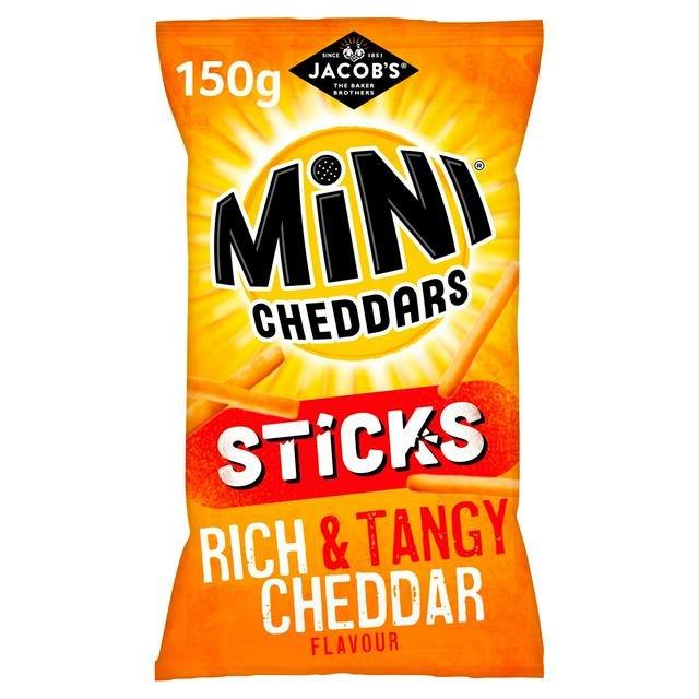 McVities Mini Cheddars Sticks Tangy Cheddar 150g