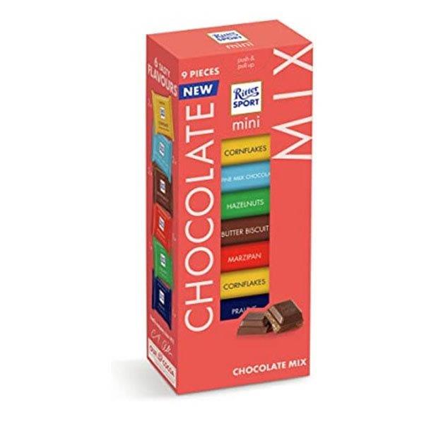 Ritter Chocolate Mix Tower Of Assorted Mini Bars 150g