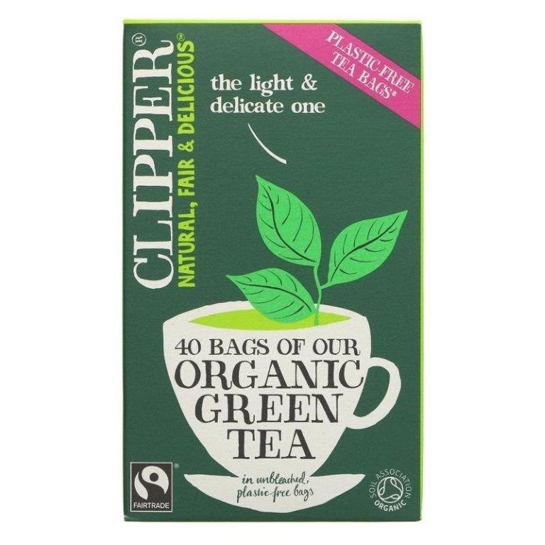 Clipper Fairtrade Organic Green Tea 40s