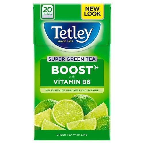 Tetley Super Green Boost Lime 20s