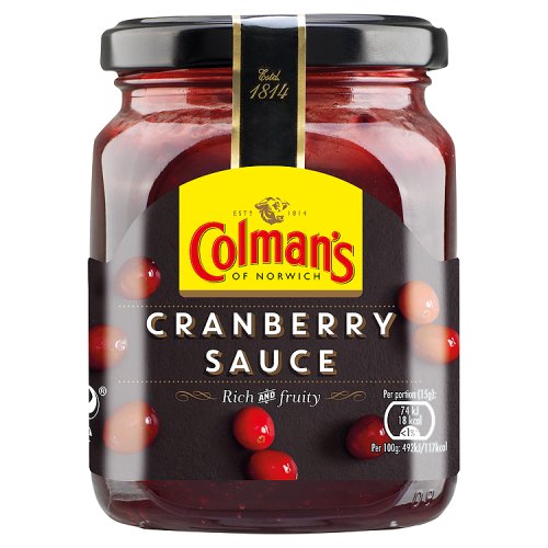 Colmans Sauces Cranberry 165g