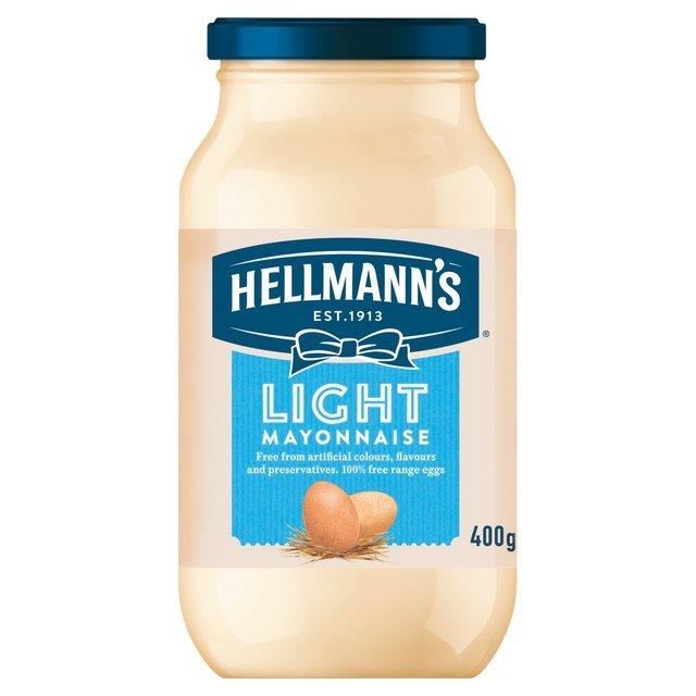 Hellmanns Mayo Jar Light 400g
