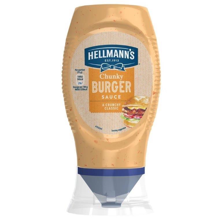 Hellmann's Squeezy Chunky Burger Sauce 250g