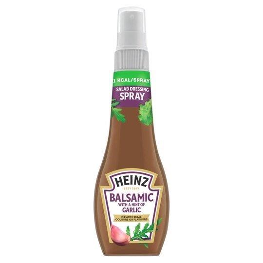 Heinz Salad Dressing Spray Balsamic Garlic 200ml NEW