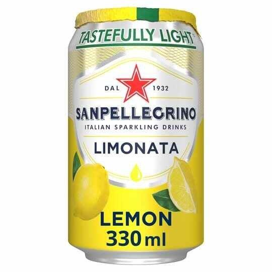 San Pellegrino Can Lemon 330ml