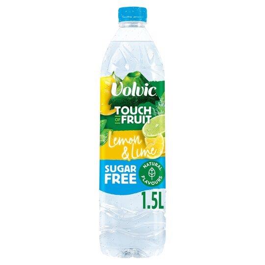 Volvic Touch Of Fruit Lemon & Lime Sugar Free 1.5ltr