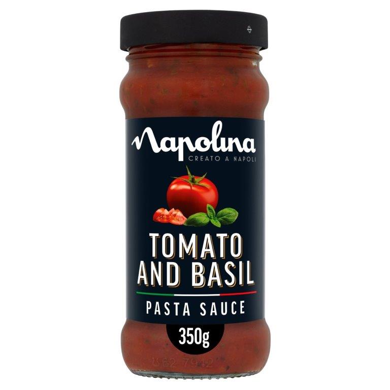 Napolina Tomato & Basil Sauce 350g