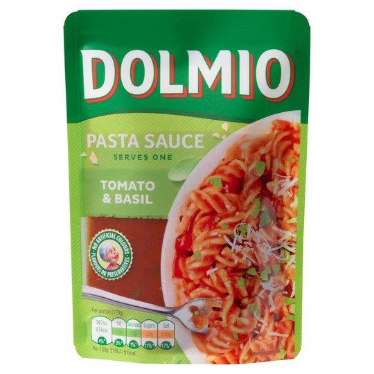 Dolmio Pouch Tomato & Basil 170g