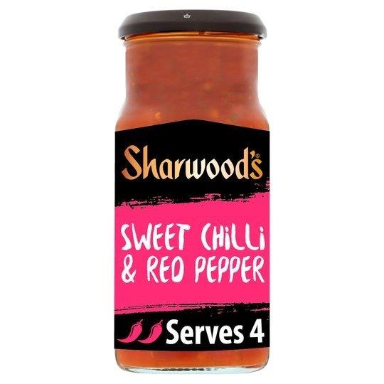 Sharwoods Sweet Chilli & Red Pepper Cooking Sauce 425g