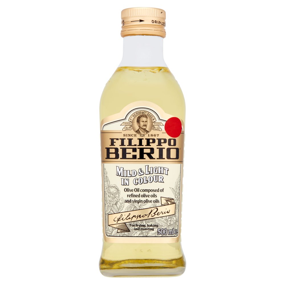 Filippo Berio Mild & Light Olive Oil 500ml PM £3.99